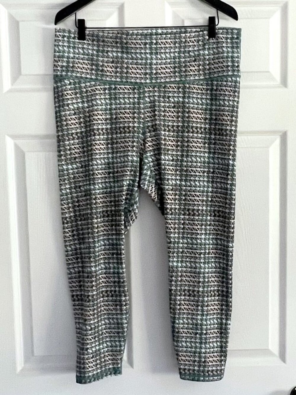 Fabletics Powerhold high waisted printed tights tropics heritage size 1X